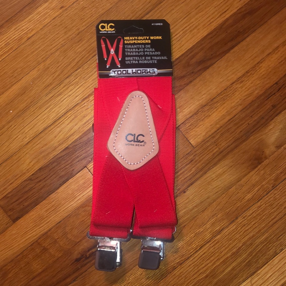 Heavy-Duty Work Suspenders